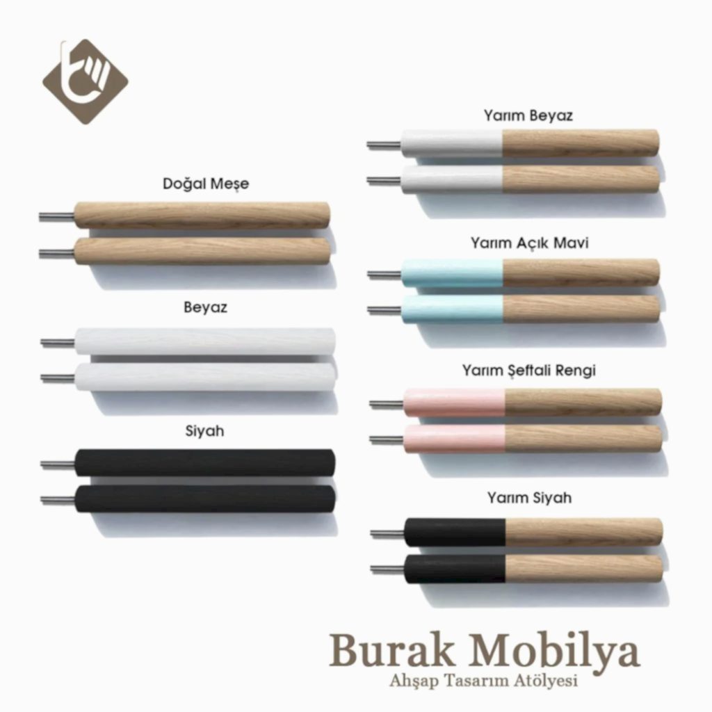 Yuvarlak Ahşap Tutucu