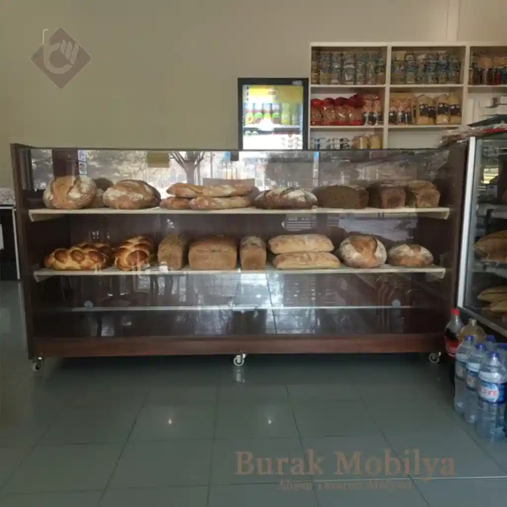 Camlı Hareketli Ekmek Tezgahı
